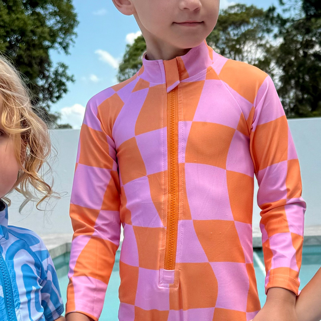 Long Sleeve Unisex One Piece with Zipper - Ari