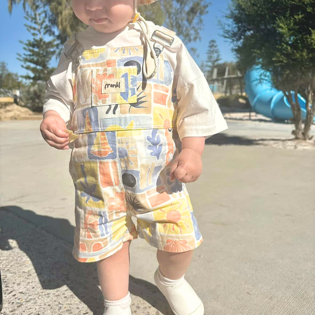 Short Overalls - Palm Beach