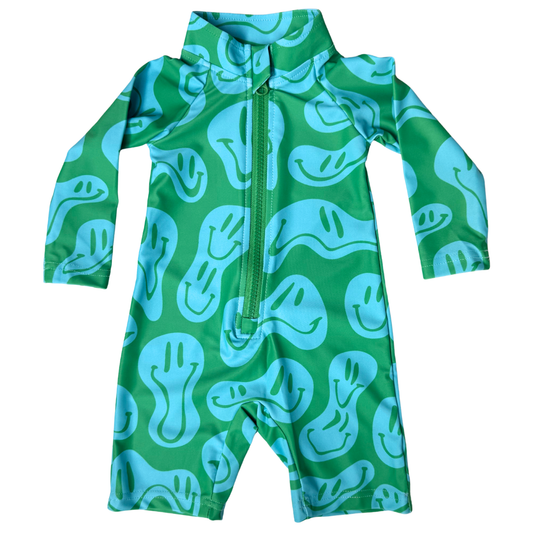 Long Sleeve Unisex One Piece with Zipper - Lewis