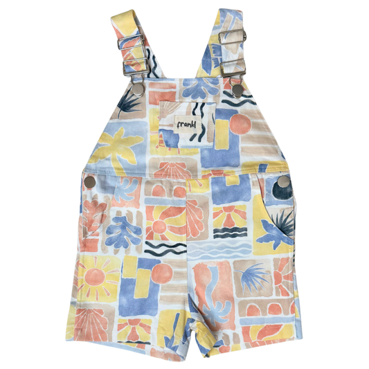 Short Overalls - Palm Beach