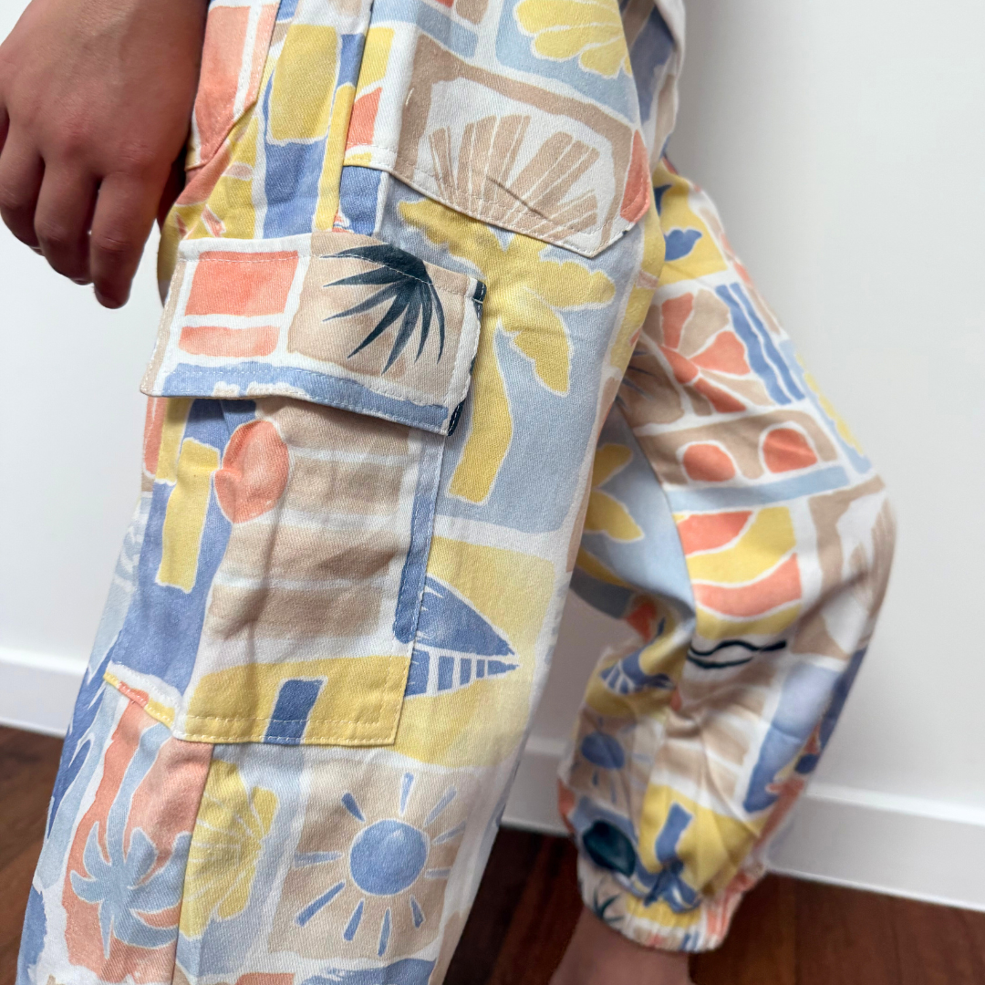 Cargo Joggers - Palm Beach