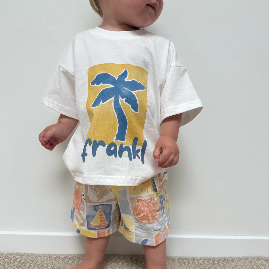 Oversized Tee - Palm Beach