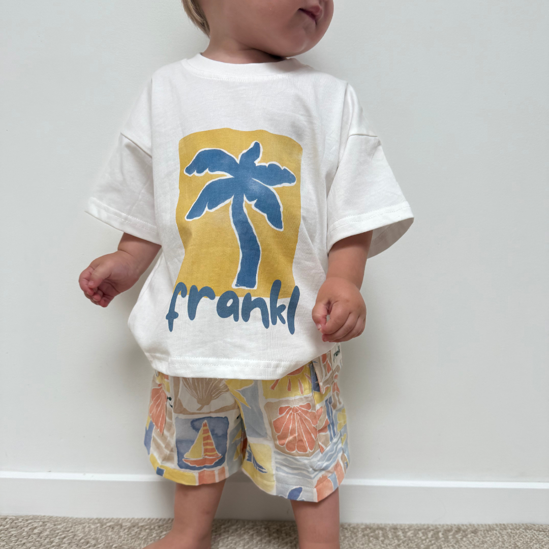 Oversized Tee - Palm Beach