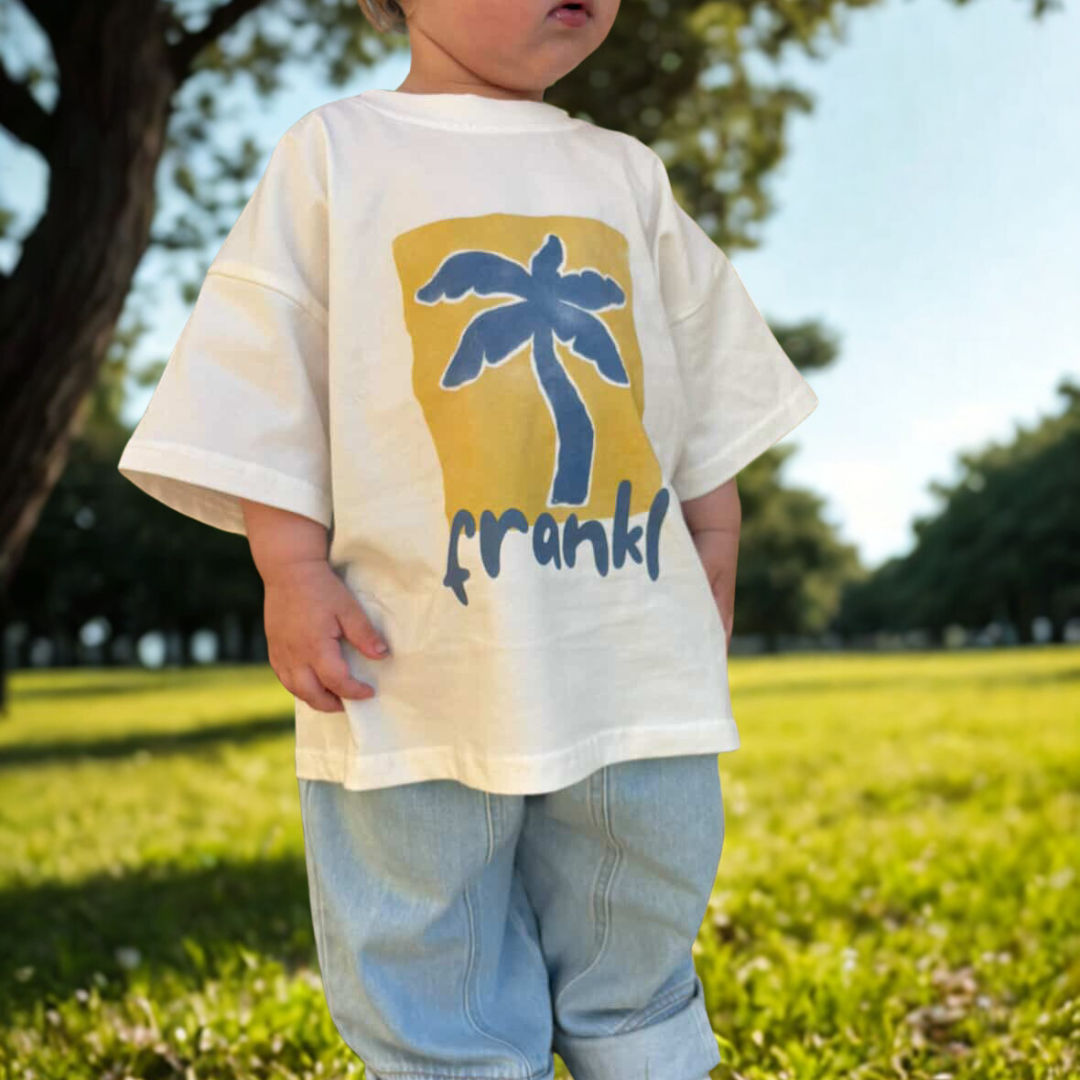 Oversized Tee - Palm Beach