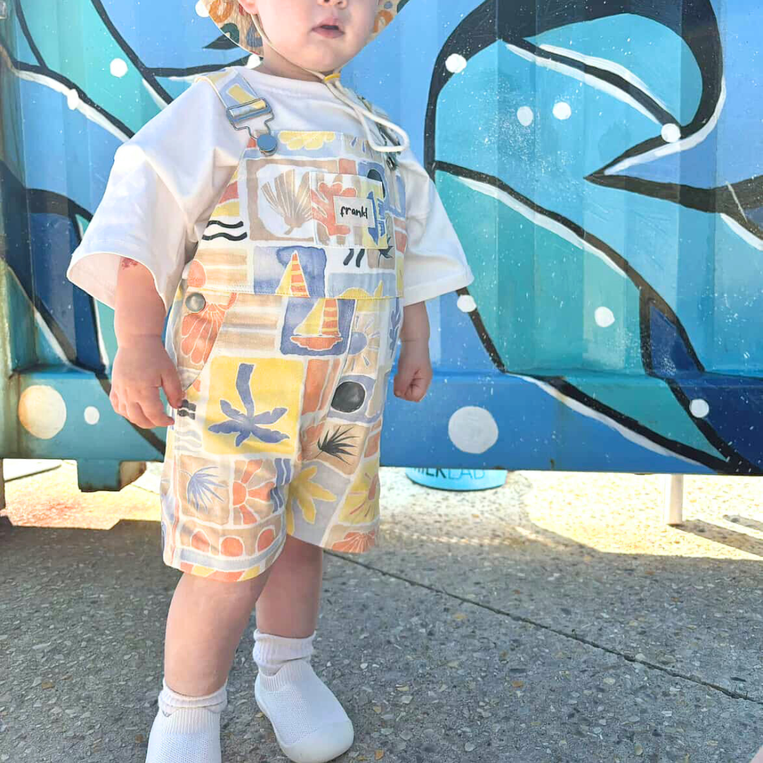 Short Overalls - Palm Beach